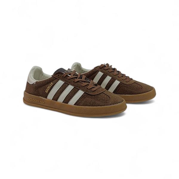 Adidas Gazelle Kahve Bej Kauçuk Taban