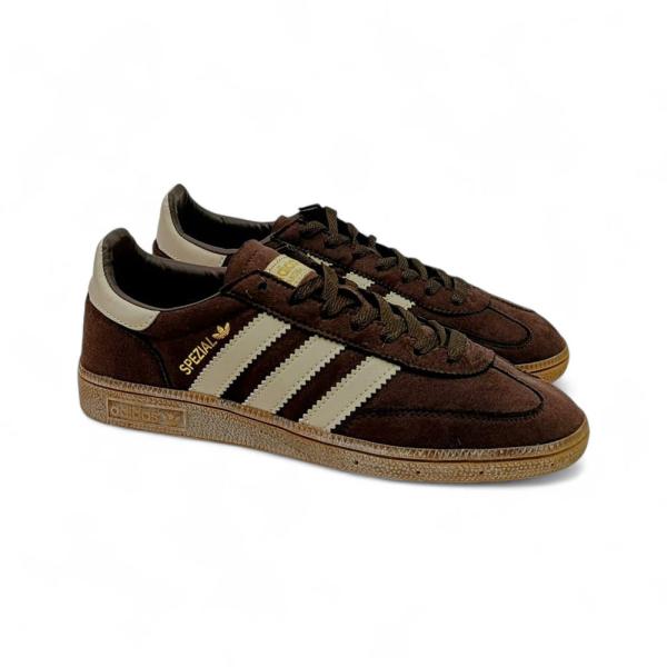 Adidas Samba Deri Tozu Kahve Bej Eva Taban