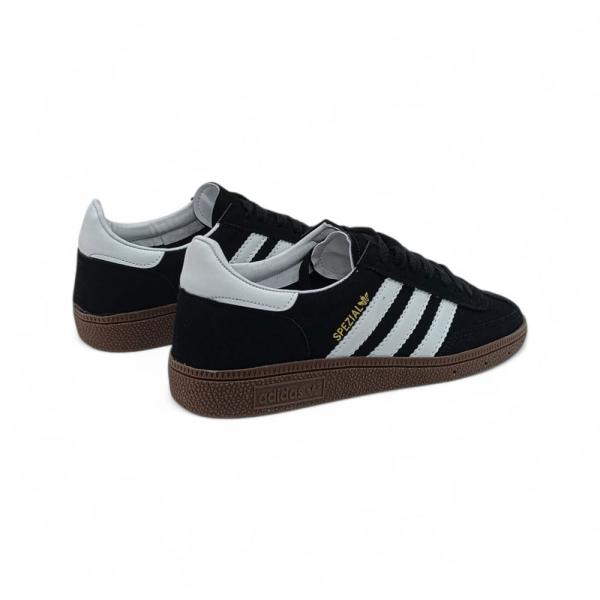 Adidas Spezial Siyah Beyaz Nubuk Kauçuk Taban