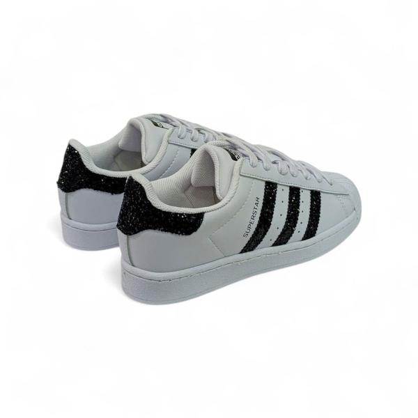Adidas Super Star Beyaz Taban Beyaz Siyah