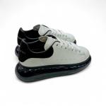 Alexander McQuuen Siyah Şeffaf Taban Beyaz Siyah