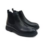 Siyah Hakiki Deri Erkek Chelsea Bot