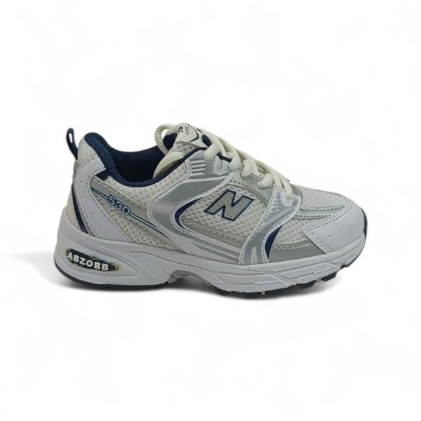 New Balance 530 Beyaz Lacivert Çocuk Spor