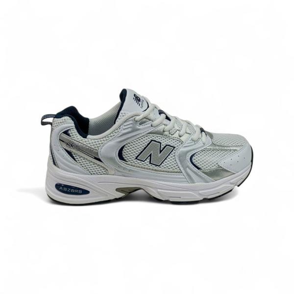 New Balance 530 Beyaz Lacivert Mikro Taban