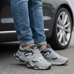 New Balance 9060 Gri Taş Air File
