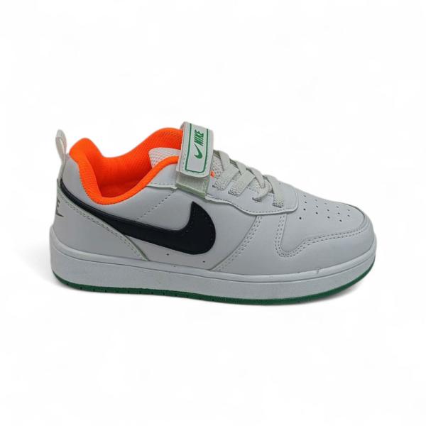 Nike Beyaz Beyaz Cırtlı Çocuk Spor