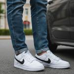 Nike Air Jordon Beyaz Taban Beyaz Siyah