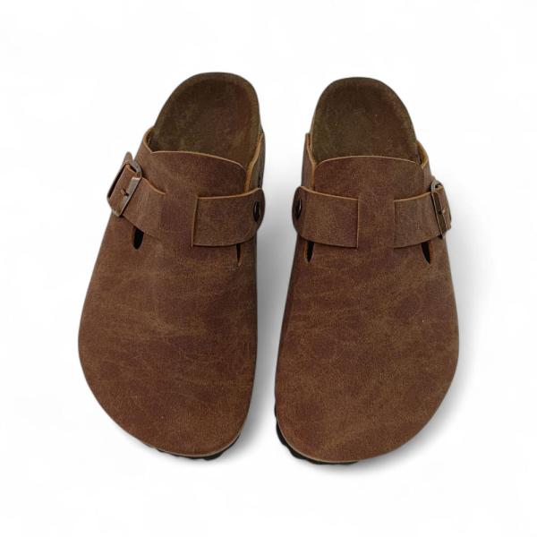 Birkenstock Taba Toka Detaylı Kapalı Kışlık Terlik