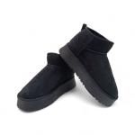 UGG Siyah Kalın Taban Kadın Bot