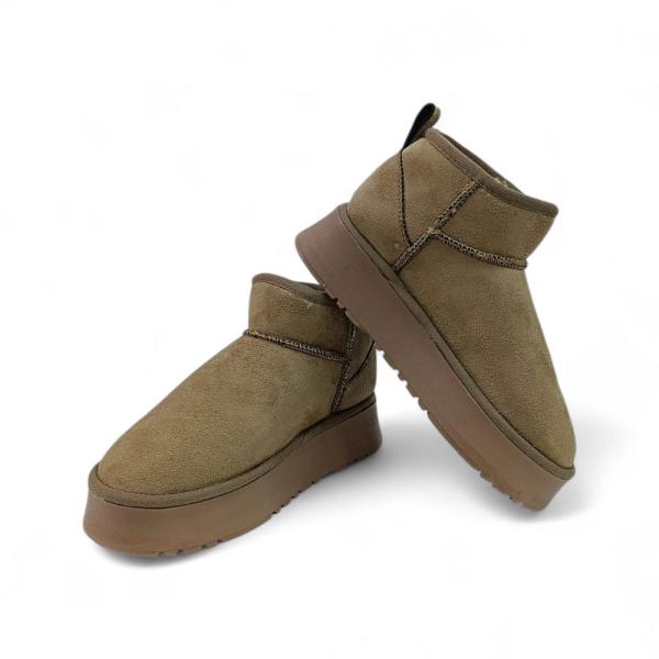 UGG Vizon Kalın Taban Kadın Bot