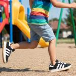 Adidas Campus Siyah Beyaz Kauçuk Taban Deri Tozu Çocuk Spor