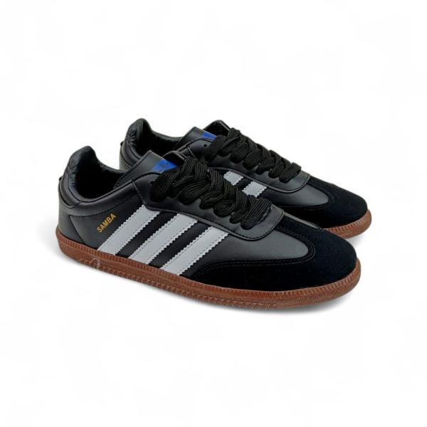 Adidas Samba Siyah Cilt Beyaz Eva Taban