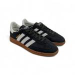 Adidas Samba Deri Tozu Siyah Nubuk Beyaz Eva Taban