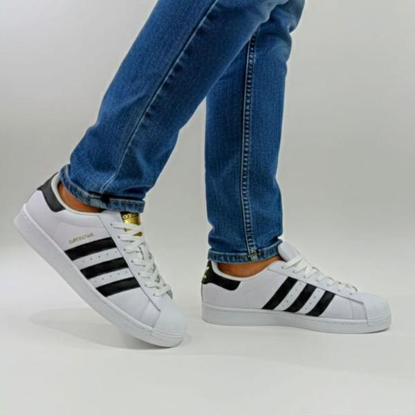 Adidas Super Star Beyaz Taban Siyah