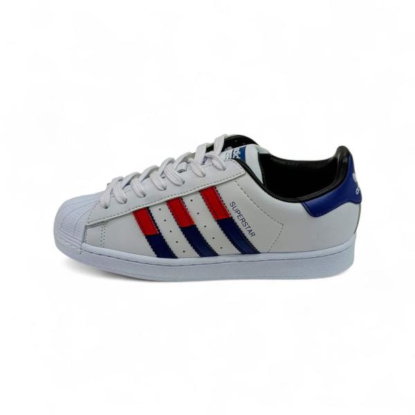 Adidas Super Star Bordo Mavi Beyaz
