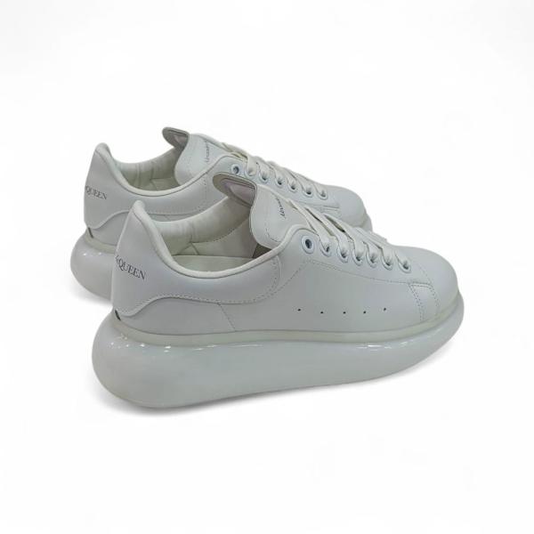 Alexander McQuuen Beyaz Şeffaf Taban Beyaz