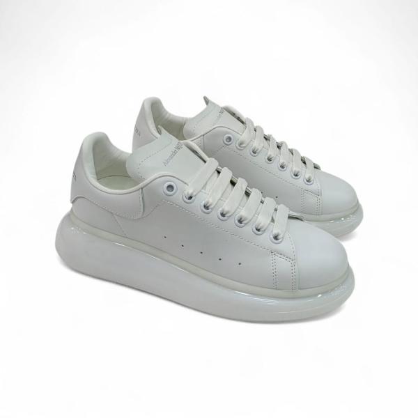 Alexander McQuuen Beyaz Şeffaf Taban Beyaz