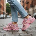 Dolce Gabbana Pembe Çift Bağcıklı