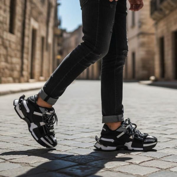 Dolce Gabbana 5862 Siyah Beyaz Çift Bağcıklı