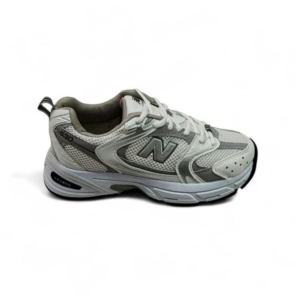 New Balance Beyaz Gümüş Mikro Taban
