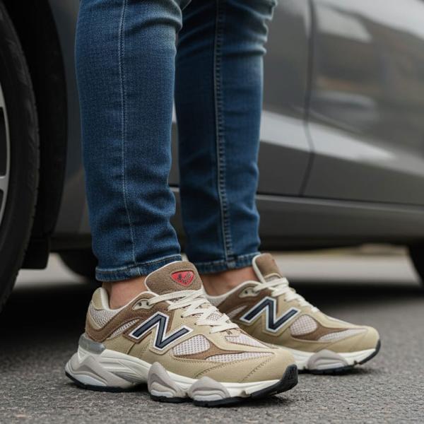 New Balance 9060 Bej Siyah