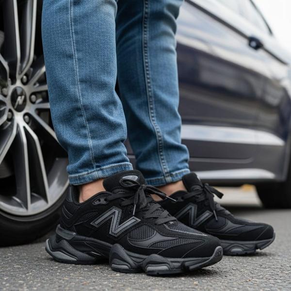 New Balance 9060 Siyah Taban Siyah