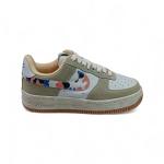 Nike Air Force Beyaz Gri Beyaz Taban