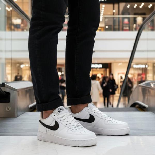 Air Force Cilt Beyaz Siyah Cilt