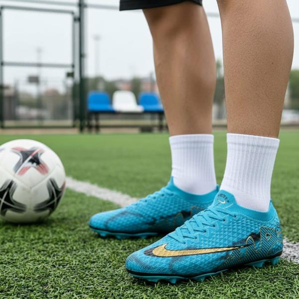 Nike Air Yeşil Siyah Altın Krampon