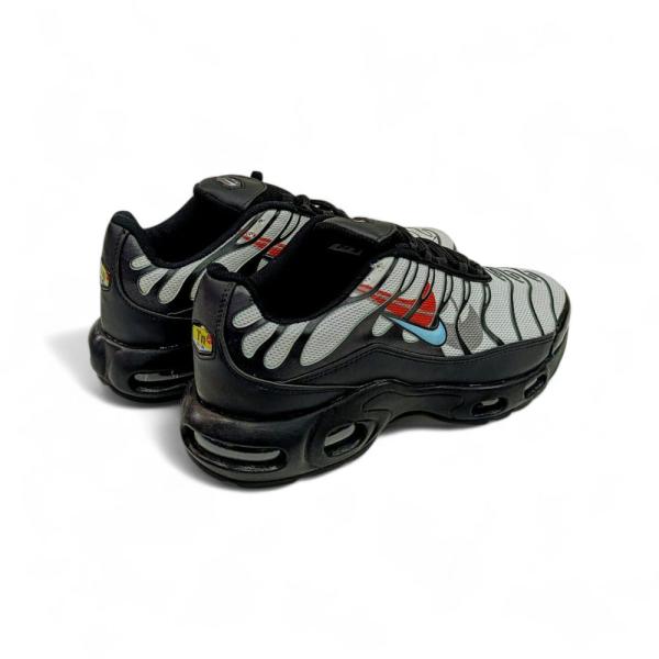 Nike Teen Air File Siyah Taban Beyaz Mavi