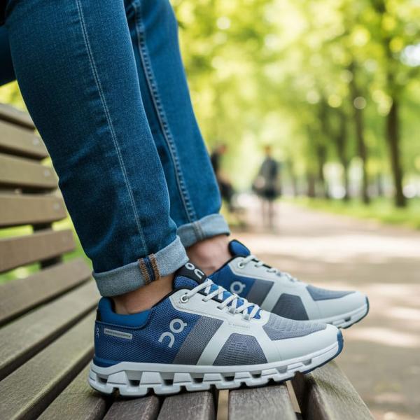 On Cloud Lacivert Bej