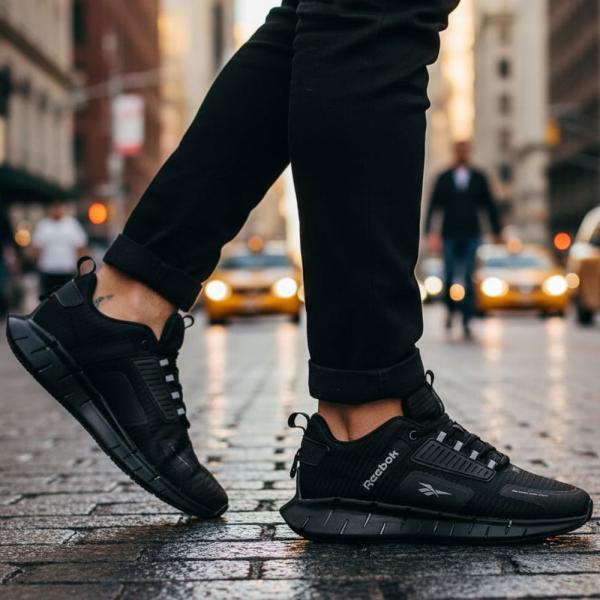 Reebok Air File Su Geçirmez Siyah Taban Siyah