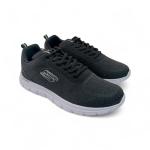 Skechers Air File Siyah Taban Siyah Siyah
