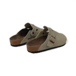 Birkenstock Bej Toka Detaylı Kapalı Kışlık Terlik