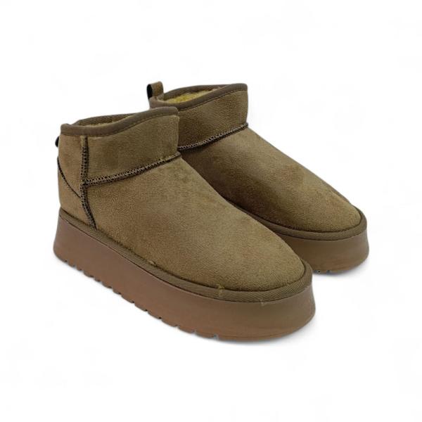 UGG Vizon Kalın Taban Kadın Bot