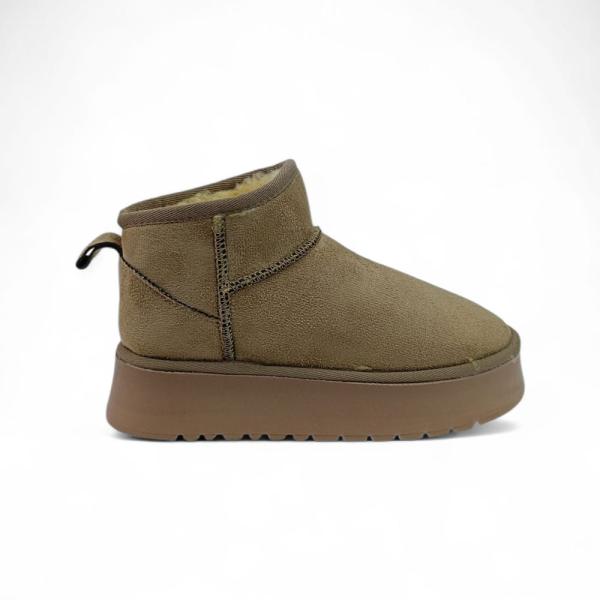 UGG Vizon Kalın Taban Kadın Bot