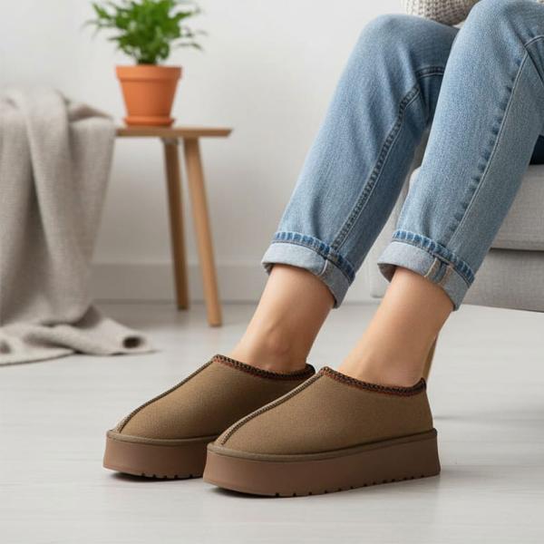 UGG Taba Kalın Vizon Kadın Terlik